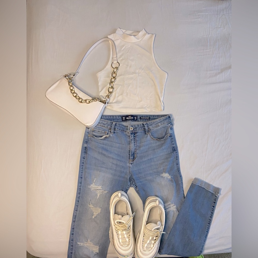 Size 13R / 31W 30L High Rise Super Skinny Hollister Jeans